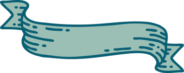 Bir insan tarafından çizilmiş bir pankartın ikonik dövme şekli