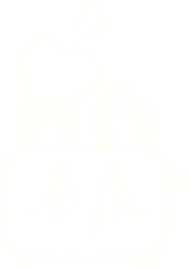 Bir insan tarafından çizilen tost makinesi tebeşiri