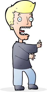 Bir insan tarafından çizilmiş karikatür.