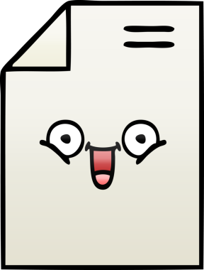 Bir insan tarafından çizilmiş kağıdın gölgeli karikatürü