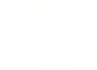 Bir insan tarafından çizilen Cadı Şapkası Tebeşiri