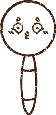 Bir insan tarafından çizilen Büyüteç Kömür Çizimi