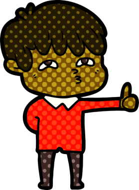 Bir insan tarafından çizilmiş garip bir adam.