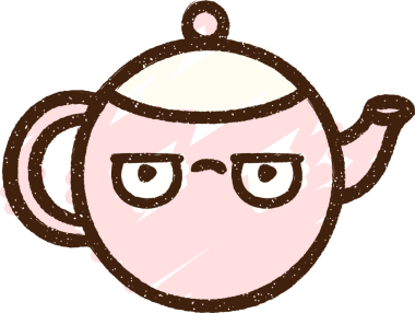 Bir insan tarafından çizilen Çaydanlık Tebeşiri