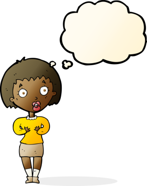 Çizgi filmdeki kadın 