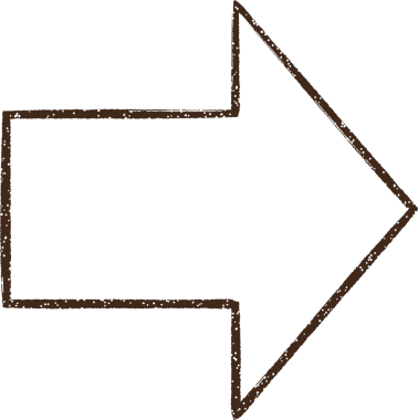 Bir insan tarafından çizilen Yön Oku Kömür Çizimi
