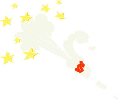 Bir insan tarafından çizilmiş marihuana esrarının düz renk çizimi