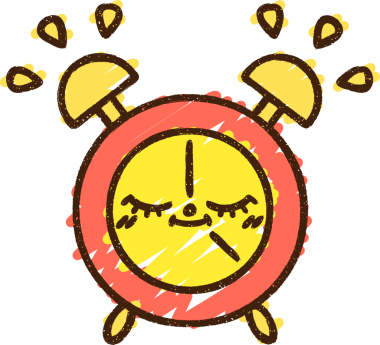 Bir insan tarafından çizilen Alarm Tebeşiri