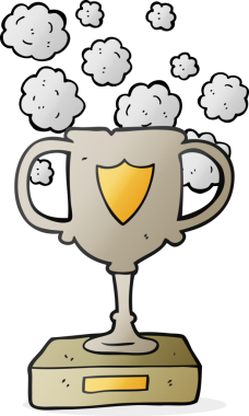 Bir insan tarafından çizilmiş eski bir karikatür.