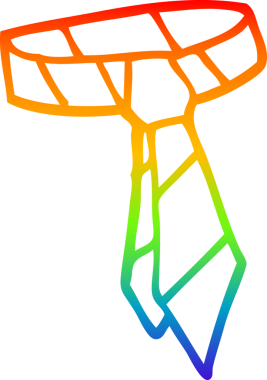 gökkuşağı gradyan çizgi çizimi bir insan tarafından çizilmiş çizgili bir çizgi