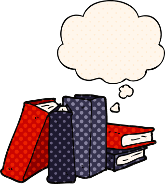 Bir insan tarafından çizilmiş çizgi roman tarzında düşünce baloncuğu olan çizgi romanlar.