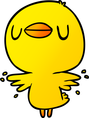 Bir insan tarafından çizilmiş kanat çırpan tatlı çizgi film pilici.