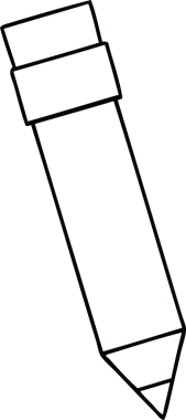 Bir insan tarafından çizilmiş garip karikatür çizimi.