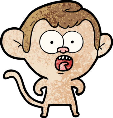 Bir insan tarafından çizilmiş bir karikatür.