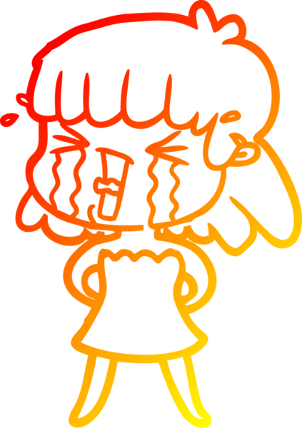 Bir insan tarafından çizilmiş bir karikatür kadın çizimi