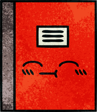 Bir insan tarafından çizilmiş bir defterin retro grunge desen karikatürü