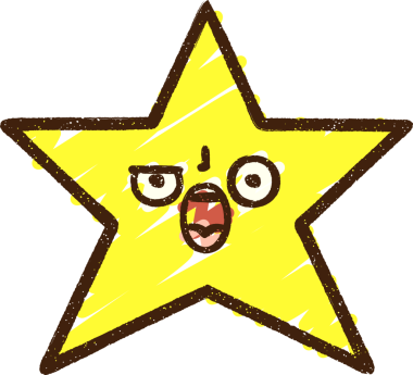 Bir insan tarafından çizilen Yıldız Tebeşiri