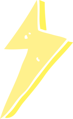 Bir insan tarafından çizilmiş düz renkli karikatür.