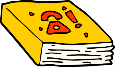 Bir insan tarafından çizilmiş karalama tarzı yerel telefon rehberi.