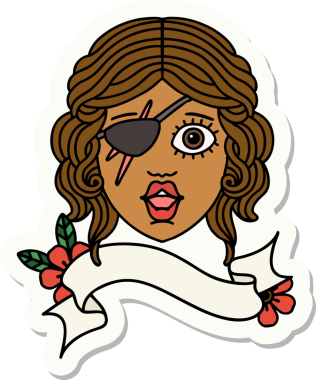 Bir insan tarafından çizilmiş düzenbaz bir karakterin çıkartması.