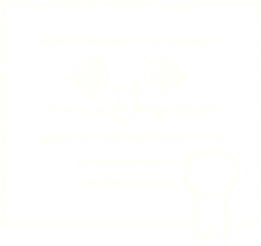 Bir insan tarafından çizilmiş Resmi Sertifika Tebeşiri