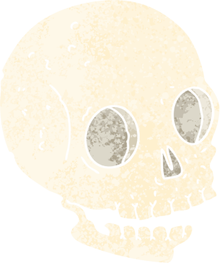 Bir insan tarafından çizilmiş tuhaf bir karikatür.