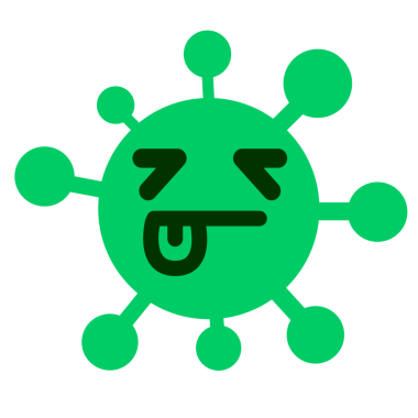 Bir insan tarafından çizilmiş basit bir uyku virüsü.