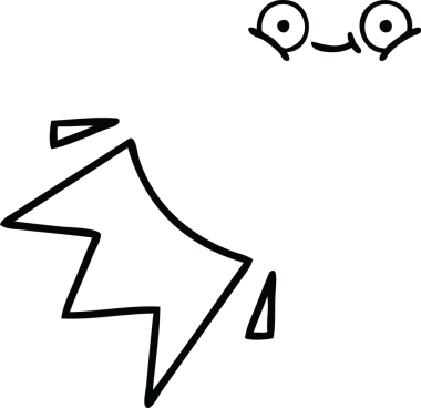 Bir insan tarafından çizilmiş bir basketbol topunun çizgi çizimi