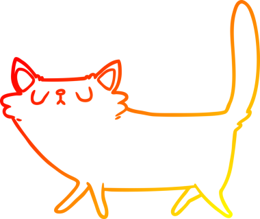 Bir insan tarafından çizilmiş karikatür karakteri.