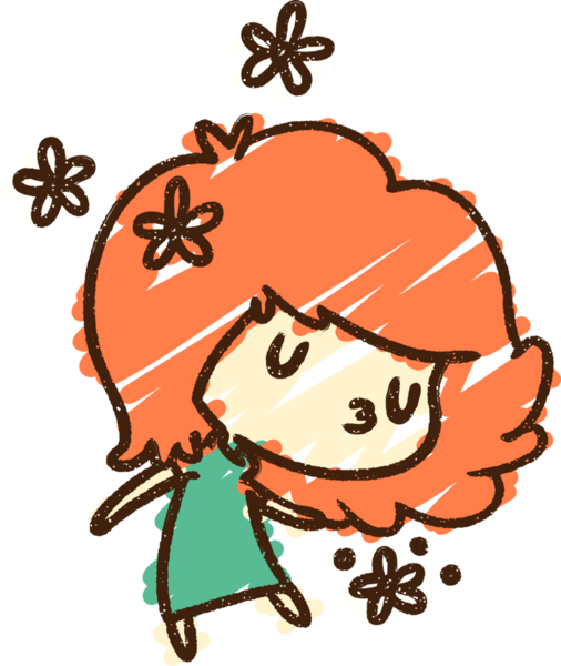 Bir insan tarafından çizilen Mutlu Kadın Tebeşiri