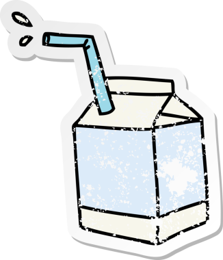 Bir insan tarafından çizilmiş garip bir el çizimi, garip bir el çizimi sütün sıkıntılı çıkartması.