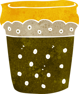 Bir insan tarafından çizilmiş bir bardak bira.