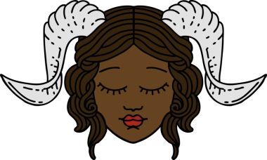 Retro Dövme Biçimi bir insan tarafından çizilmiş karakter yüzüName