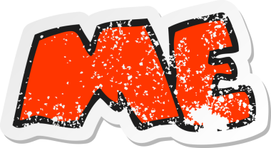 Bir insan tarafından çizilmiş bir karikatür adli tıp sembolünün geriletilmiş etiketi.