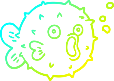 Bir insan tarafından çizilmiş bir karikatür çizimi.