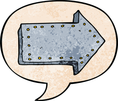 bir insan tarafından çizilmiş, konuşma baloncuklu çizgi film.