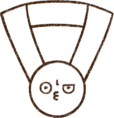 Bir insan tarafından çizilen Altın Madalya Kömür