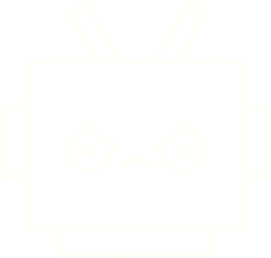 Bir insan tarafından çizilen robot tebeşiri.