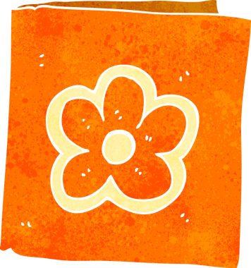 bir insan tarafından çizilmiş bir tebrik kartı.