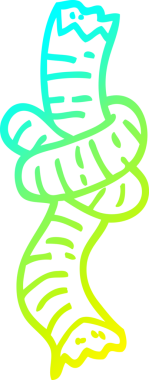 Bir insan tarafından çizilmiş bir karikatür çizimi.