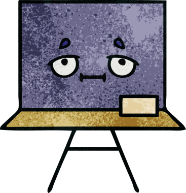 Bir insan tarafından çizilmiş eski grunge desen karikatürü.