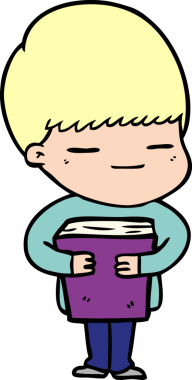 Bir insan tarafından çizilmiş kendini beğenmiş bir çocuk.