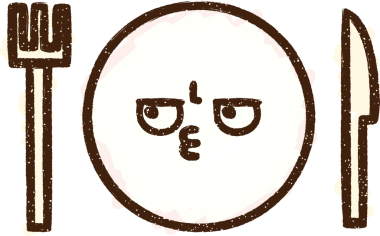 Bir insan tarafından çizilmiş Akşam Yemeği Tebeşiri