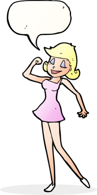 Bir insan tarafından çizilen konuşma baloncuğuyla...