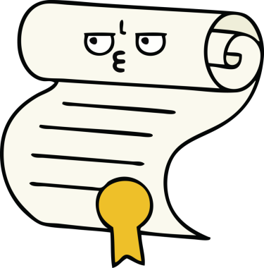 Bir insan tarafından çizilmiş güzel bir kontrat.