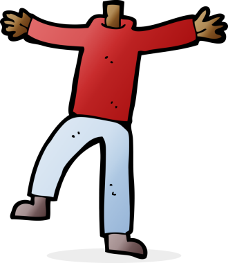 karikatür erkek jest vücudu (bir insan tarafından çizilen ve eşleştirilen karikatürler)