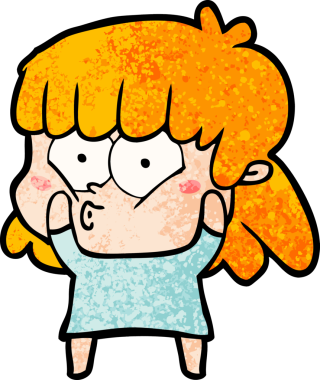 Bir insan tarafından çizilmiş bir karikatür.