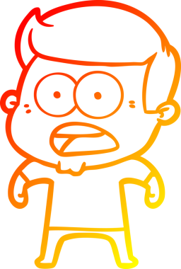 İnsan tarafından çizilmiş bir çizgi film karakteri.