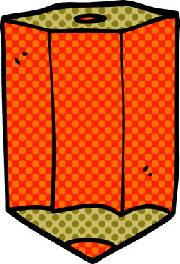 Bir insan tarafından çizilmiş karalama renkli kalem.