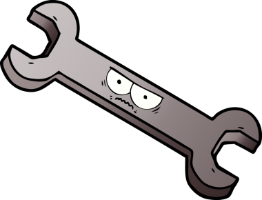 bir insan tarafından çizilmiş kızgın çizgi film aracı